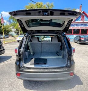 buy here pay here minivans in Austin with open back door